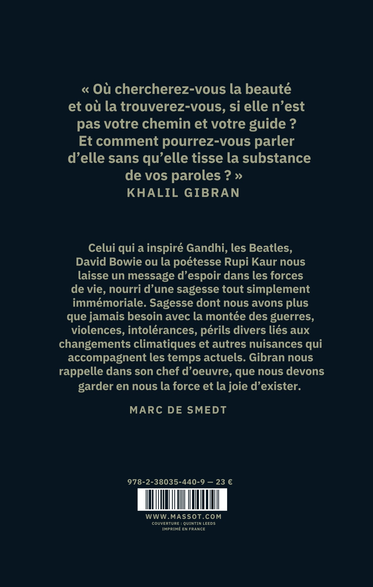 Le prophète - Khalil Gibran