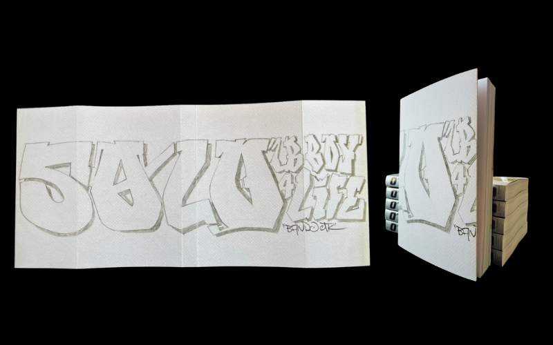 Note Mon nom sur ta liste - avec une surcouverture : Sketch de BANDO exclusif