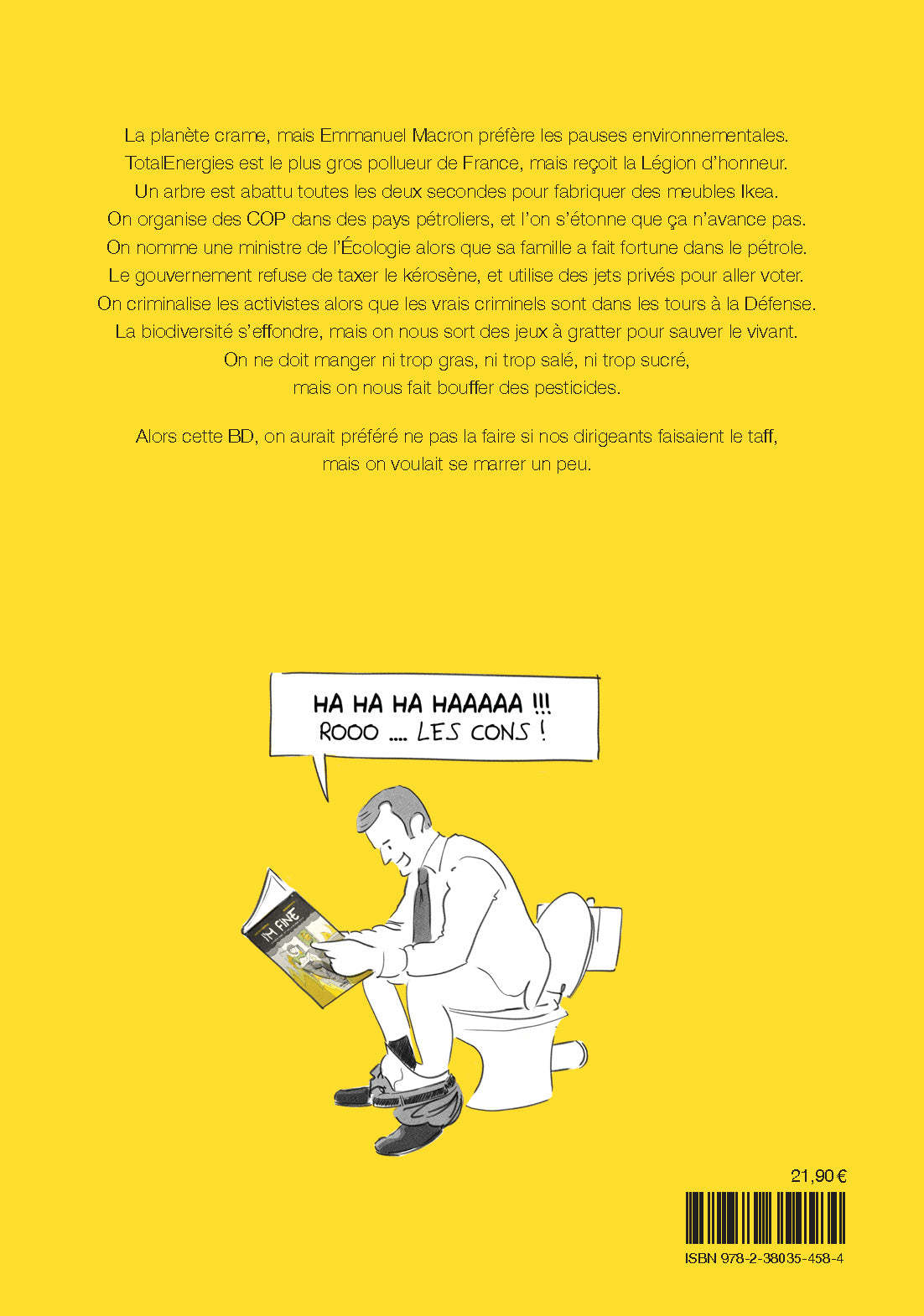 I'M FINE - Encore une BD sur le climat … super l’originalité !
