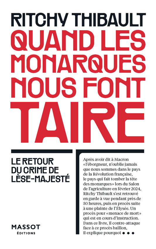 Quand Les monarques nous font taire