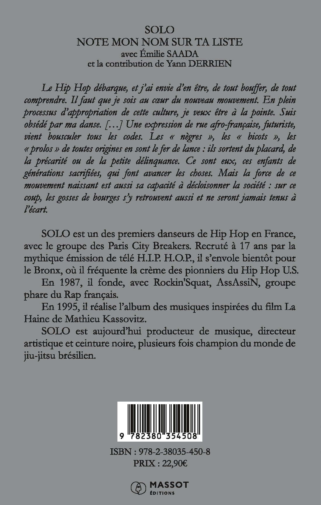 Note Mon nom sur ta liste - avec une surcouverture : Sketch de BANDO exclusif