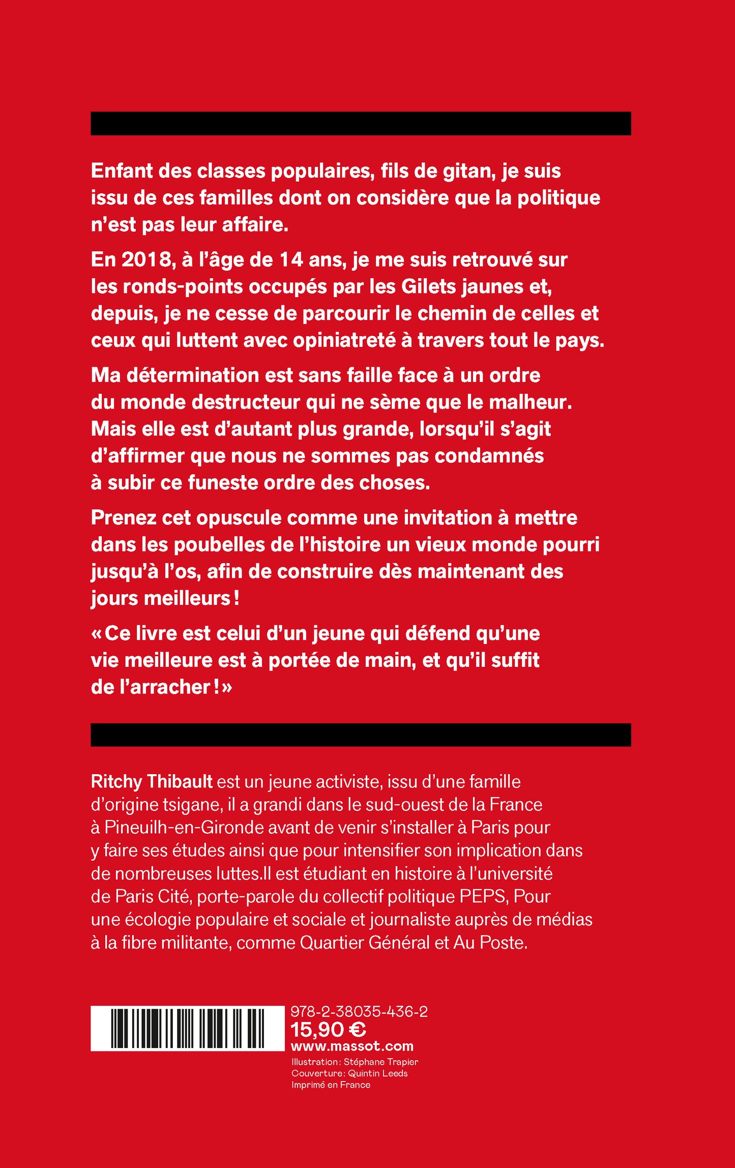 Arrachons une vie meilleure !
